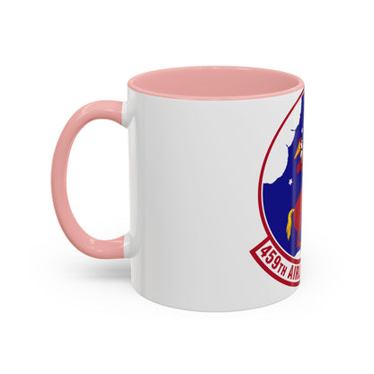 459th Airlift Squadron (U.S. Air Force) Accent Coffee Mug