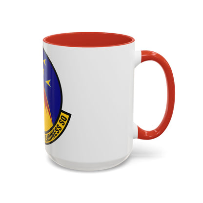 38th Cyberspace Readiness Squadron (U.S. Air Force) Accent Coffee Mug