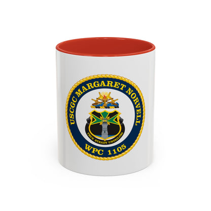 USCGC Margaret Norvell WPC 1105 (U.S. Coast Guard) Accent Coffee Mug
