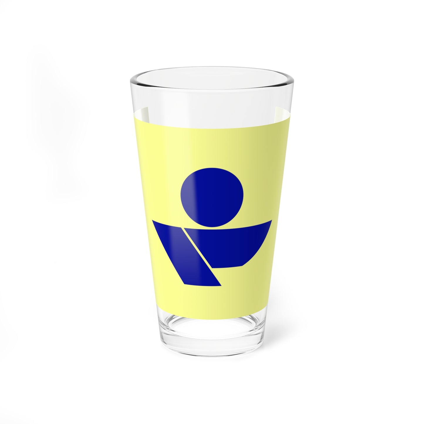 Flag of Okoppe Hokkaido (Japan) Pint Glass 16oz