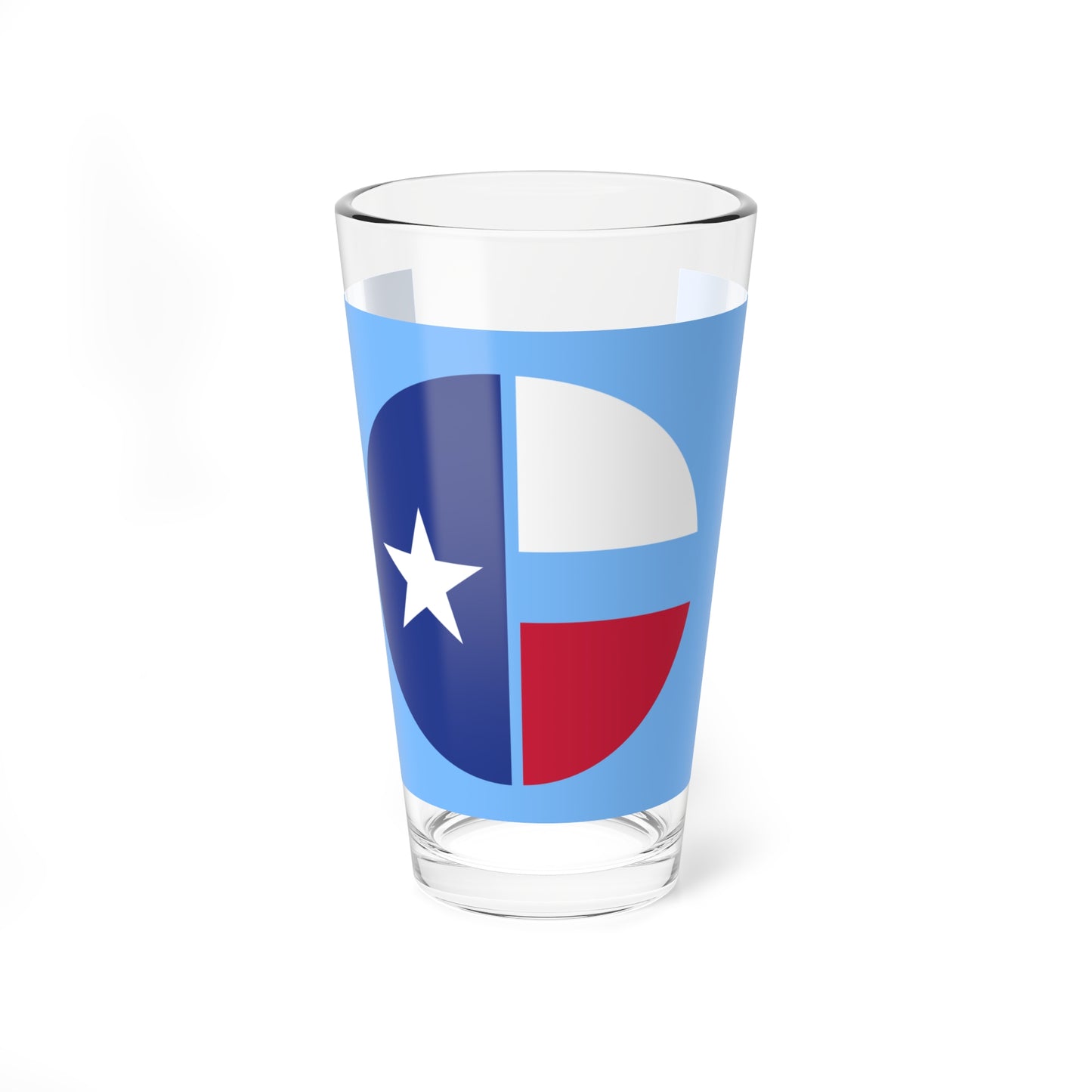 Flag of Collin County Texas (United States) Pint Glass 16oz