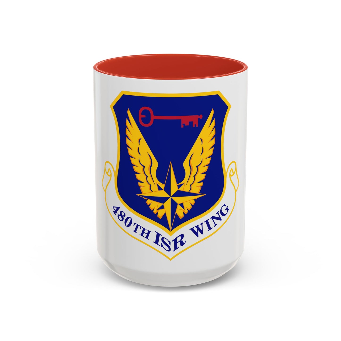 480 Intelligence Surveillance and Reconnaissance Wing ACC (U.S. Air Force) Accent Coffee Mug