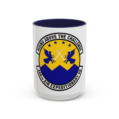 466th Air Expeditionary Squadron (U.S. Air Force) Accent Coffee Mug