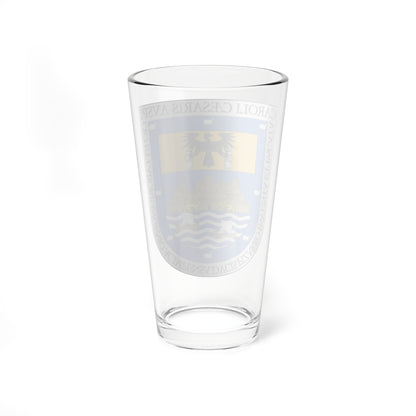 Escudo de Tumbes (Peru) (Coat of Arms) Pint Glass 16oz