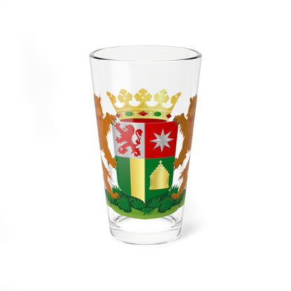 Coat of arms of Zuidplas (Netherlands) (Coat of Arms) Pint Glass 16oz