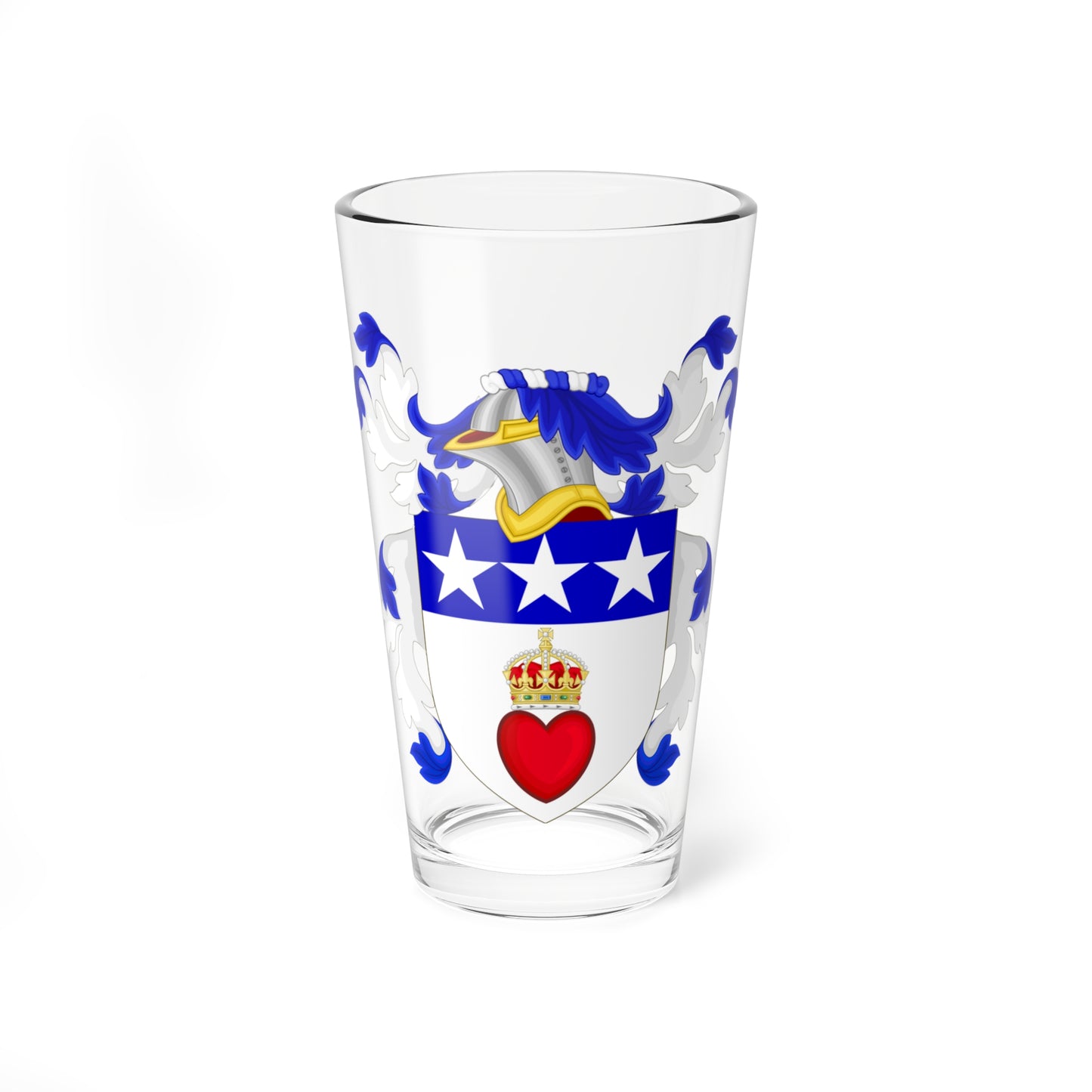 Coat of Arms of William Douglas (United States) (Coat of Arms) Pint Glass 16oz