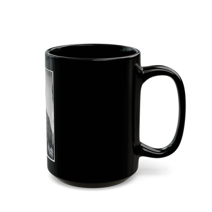 Portrait Of Rear Adm. David D. Porter, Officer Of The Federal Navy (U.S. Civil War) Black Coffee Mug