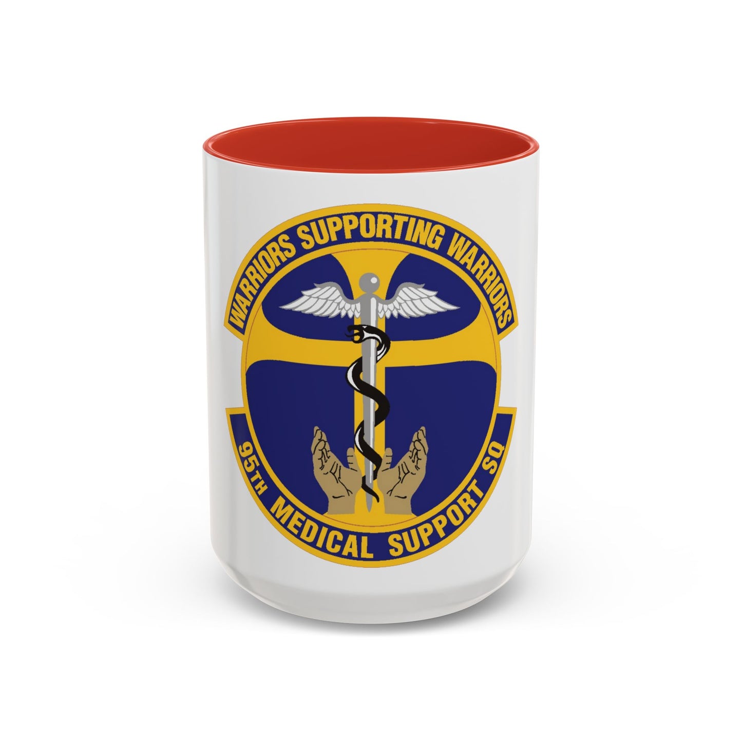 95th Medical Support Squadron (U.S. Air Force) Accent Coffee Mug