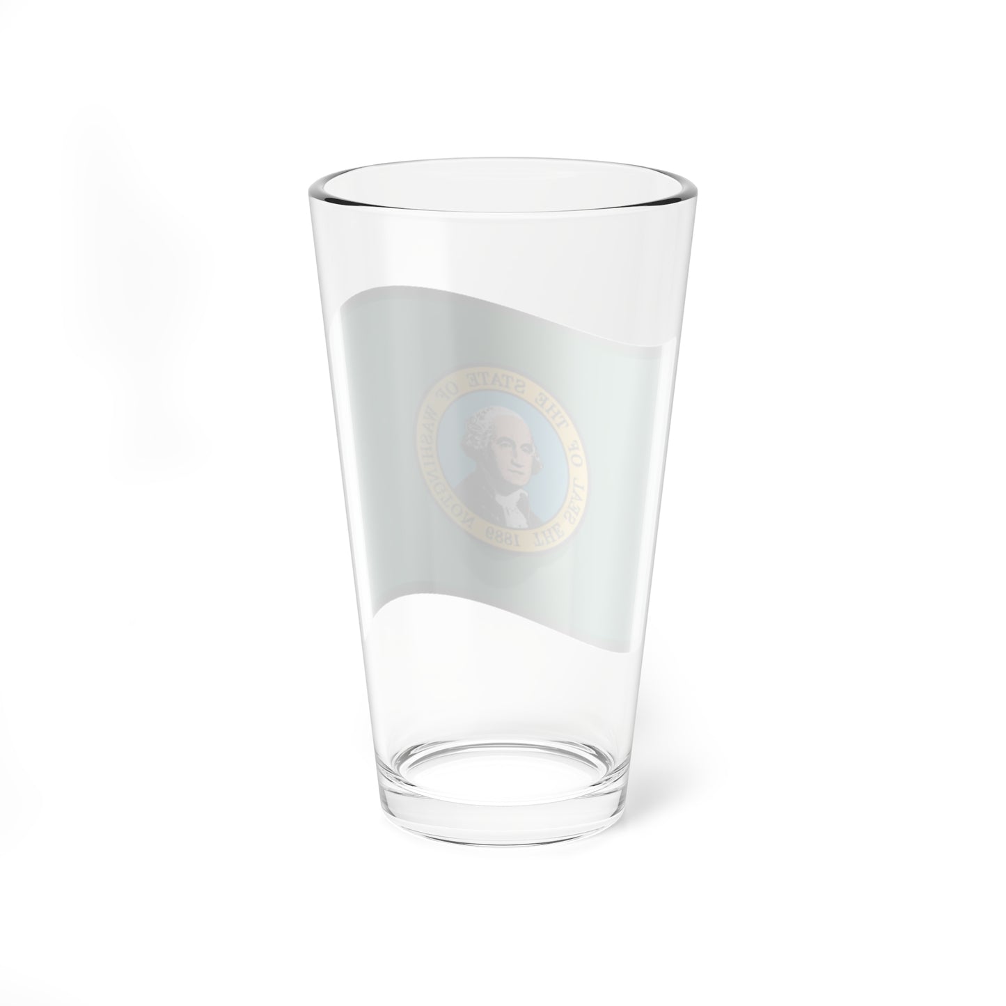 Nuvola Washington flag (United States) Pint Glass 16oz