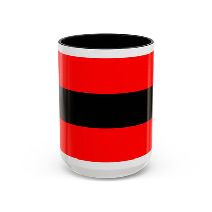 Civil Ensign of Albania - Accent Coffee Mug