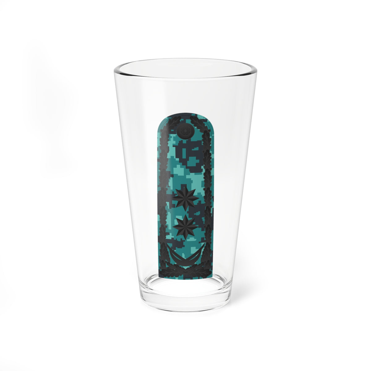 General leytenant AzDSX rəisi 2021 səhra (Azerbaijan) (Military Rank) Pint Glass 16oz