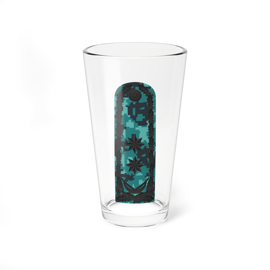 General leytenant AzDSX rəisi 2021 səhra (Azerbaijan) (Military Rank) Pint Glass 16oz