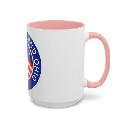 Seal of Cleveland Ohio - Accent Coffee Mug