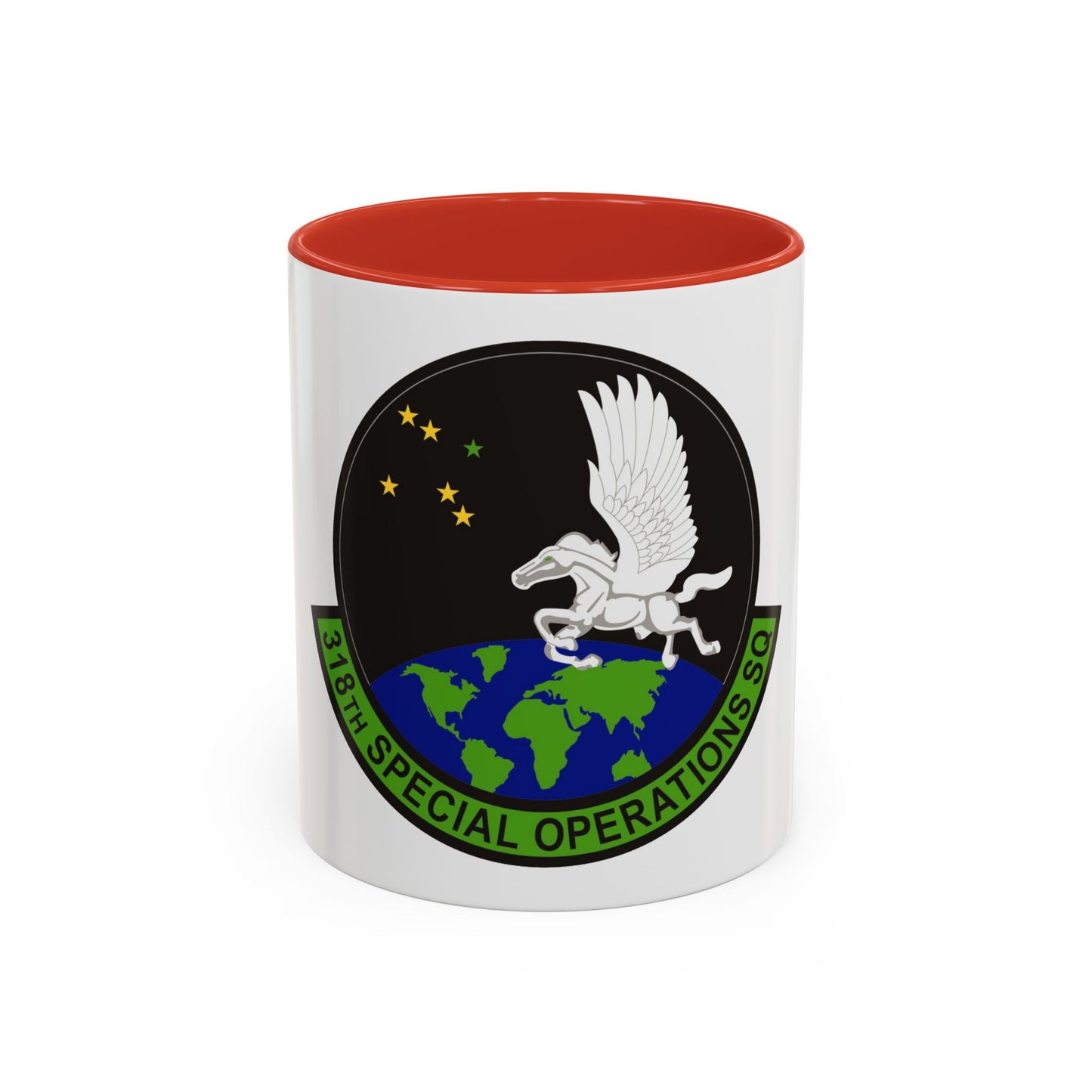 318th Special Operations Squadron (U.S. Air Force) Accent Coffee Mug