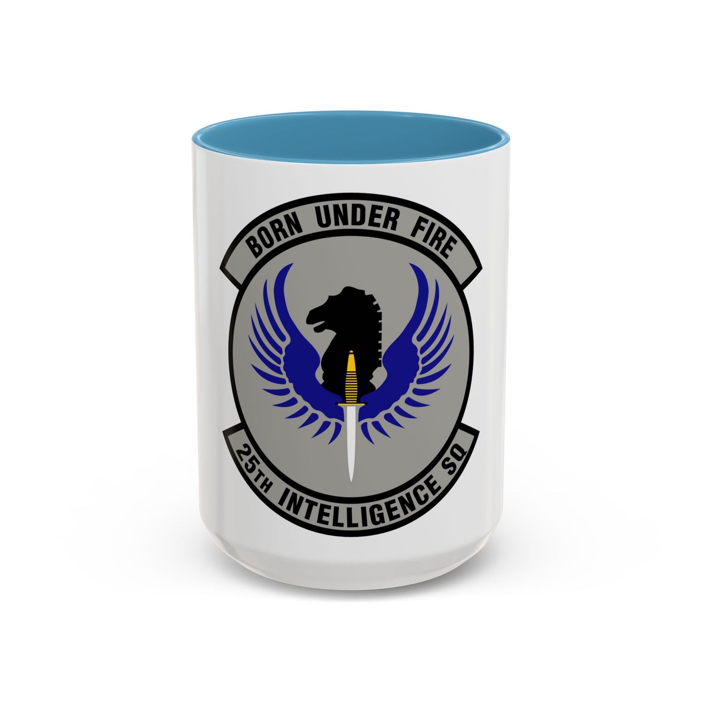 25 Intelligence Squadron AFISRA (U.S. Air Force) Accent Coffee Mug
