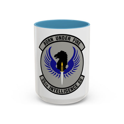 25 Intelligence Squadron AFISRA (U.S. Air Force) Accent Coffee Mug