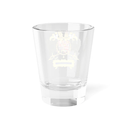 Full Ornamented Coat of arms of Philip II of Spain 1558-1580 (Spain) (Coat of Arms) Shot Glass 1.5oz