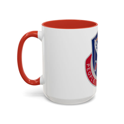 49 Personnel Services Battalion (U.S. Army) Accent Coffee Mug