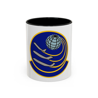 373 Training Squadron AETC (U.S. Air Force) Accent Coffee Mug