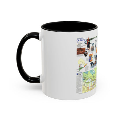Canada - Ontario 2 (1996) (Map) Accent Coffee Mug
