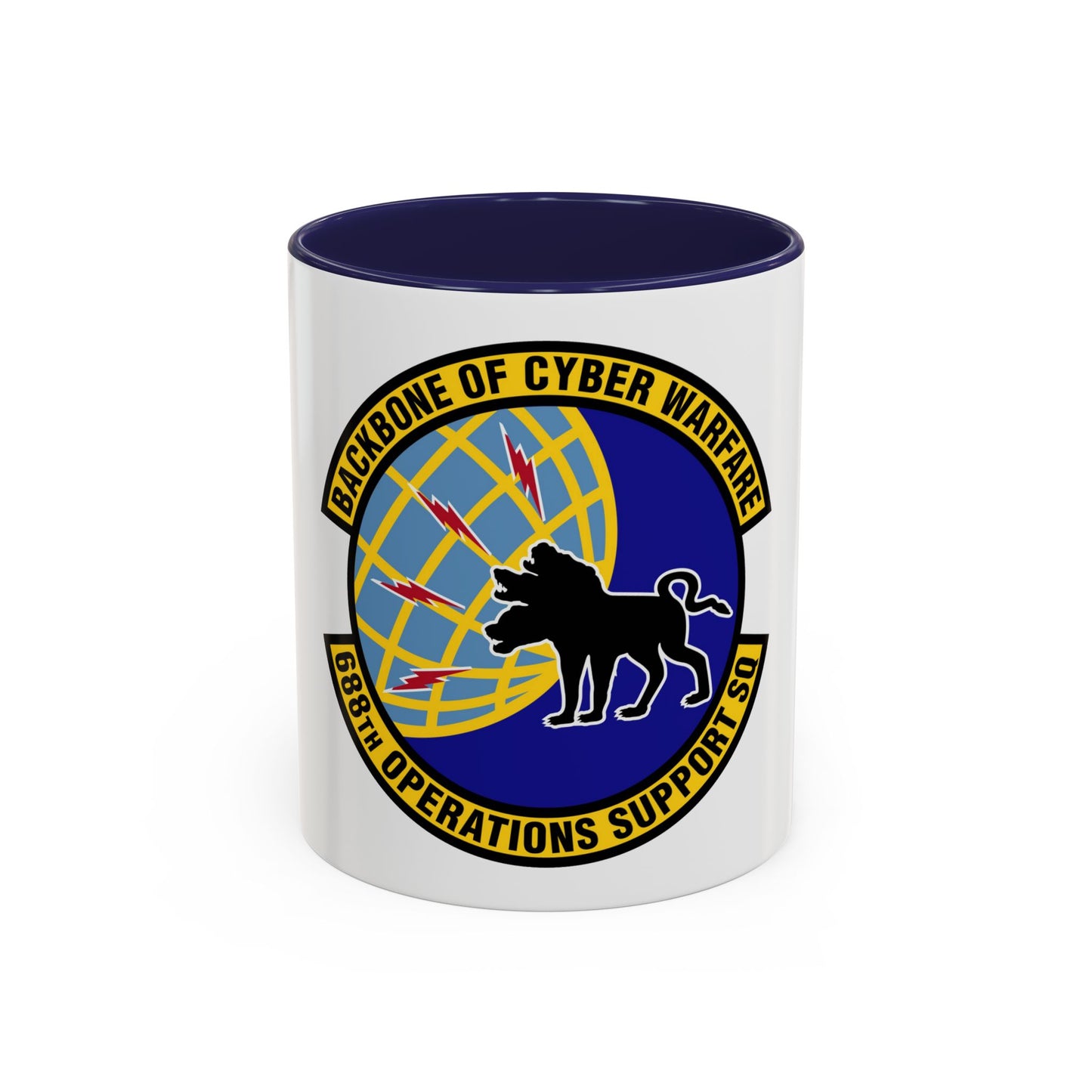 688 Operations Support Squadron ACC (U.S. Air Force) Accent Coffee Mug