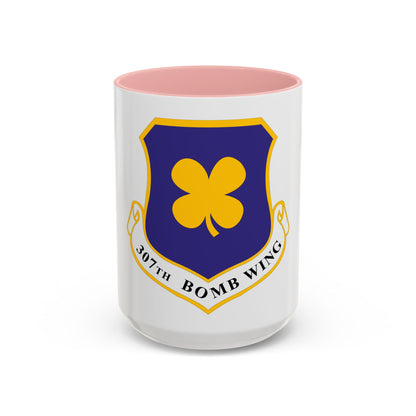 307th Bomb Wing (U.S. Air Force) Accent Coffee Mug