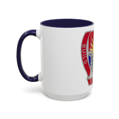 204 Engineer Battalion (U.S. Army) Accent Coffee Mug