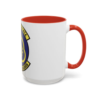 43d Fighter Squadron (U.S. Air Force) Accent Coffee Mug