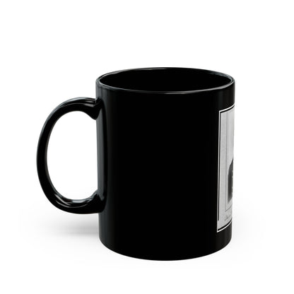 Major General W.B. Hazen, Half-Length Portrait, Facing Left (U.S. Civil War) Black Coffee Mug