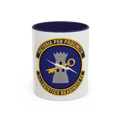 7th Logistics Readiness Squadron (U.S. Air Force) Accent Coffee Mug