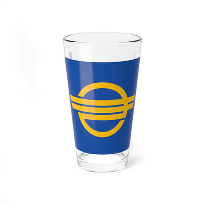 Flag of Kyonan Chiba (Japan) Pint Glass 16oz