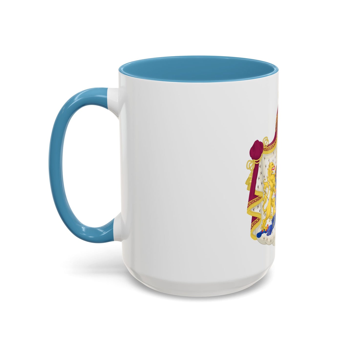 Royal coat of arms of the Netherlands - Accent Coffee Mug