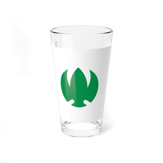 Flag of Mitsue Nara (Japan) Pint Glass 16oz