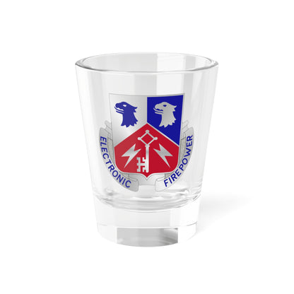 Verre à liqueur du bataillon de renseignement militaire 307 (armée américaine) 1,5 oz