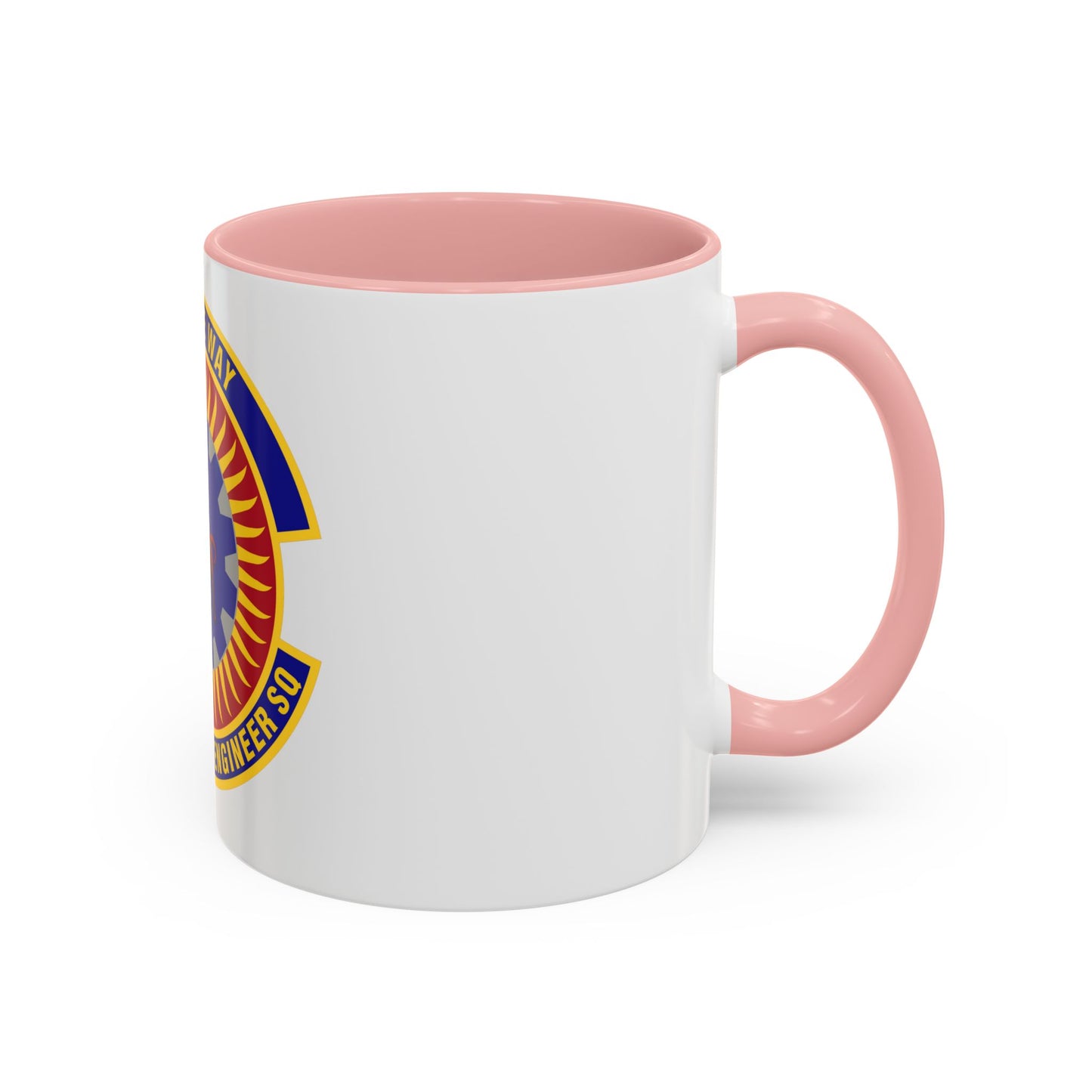 376th Expeditionary Civil Engineer Squadron (U.S. Air Force) Accent Coffee Mug