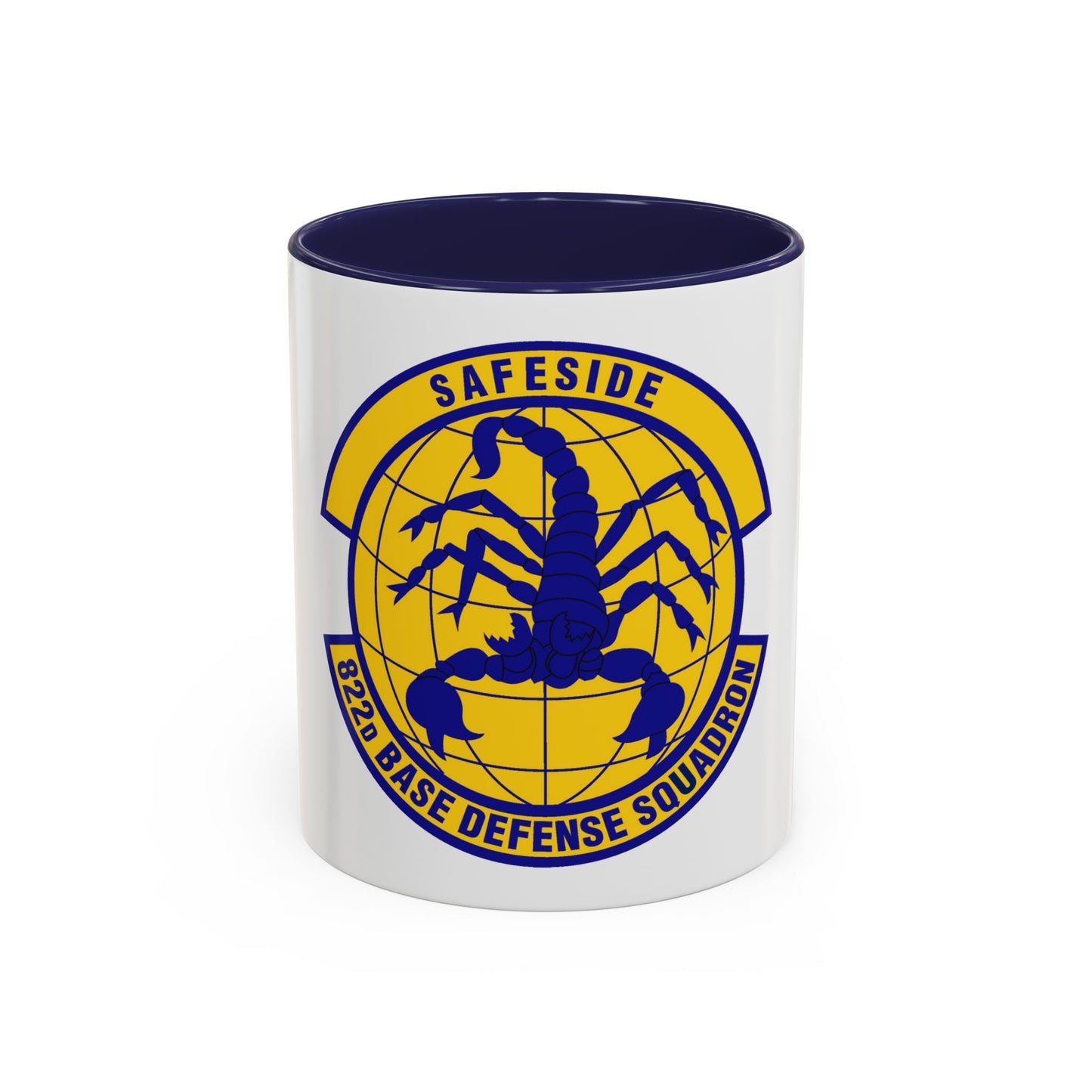 822 Base Defense Squadron ACC (U.S. Air Force) Accent Coffee Mug
