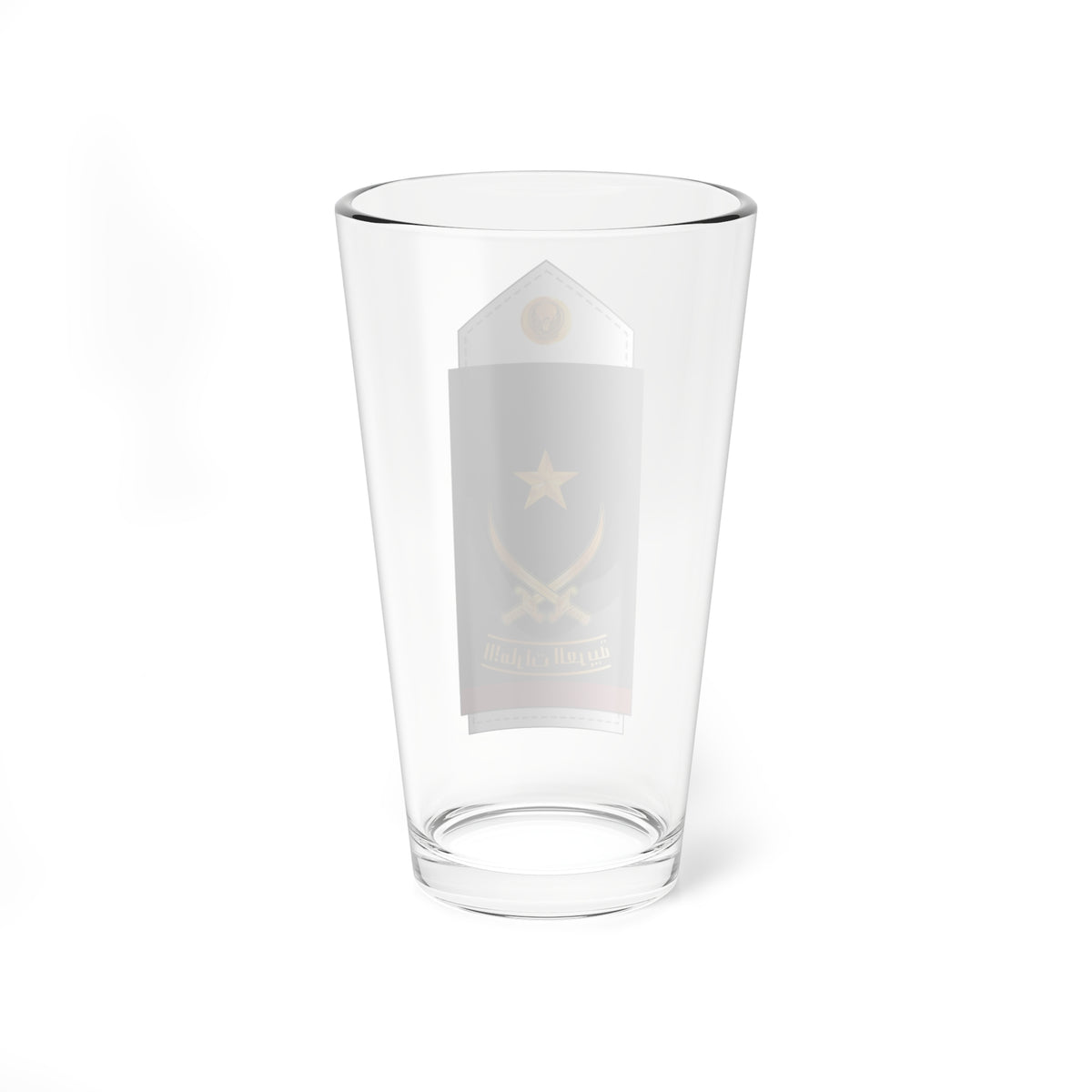 13 UAEN MG (United Arab Emirates) (Military Rank) Pint Glass 16oz
