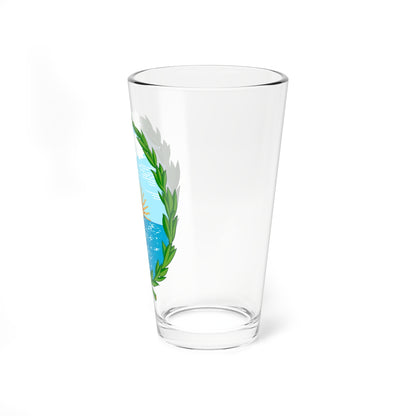 Coat of arms of Vicente López (Argentina) (Coat of Arms) Pint Glass 16oz