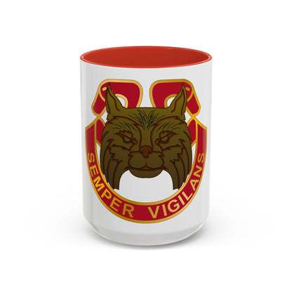 14 Antiaircraft Artillery Gun Battalion (U.S. Army) Accent Coffee Mug