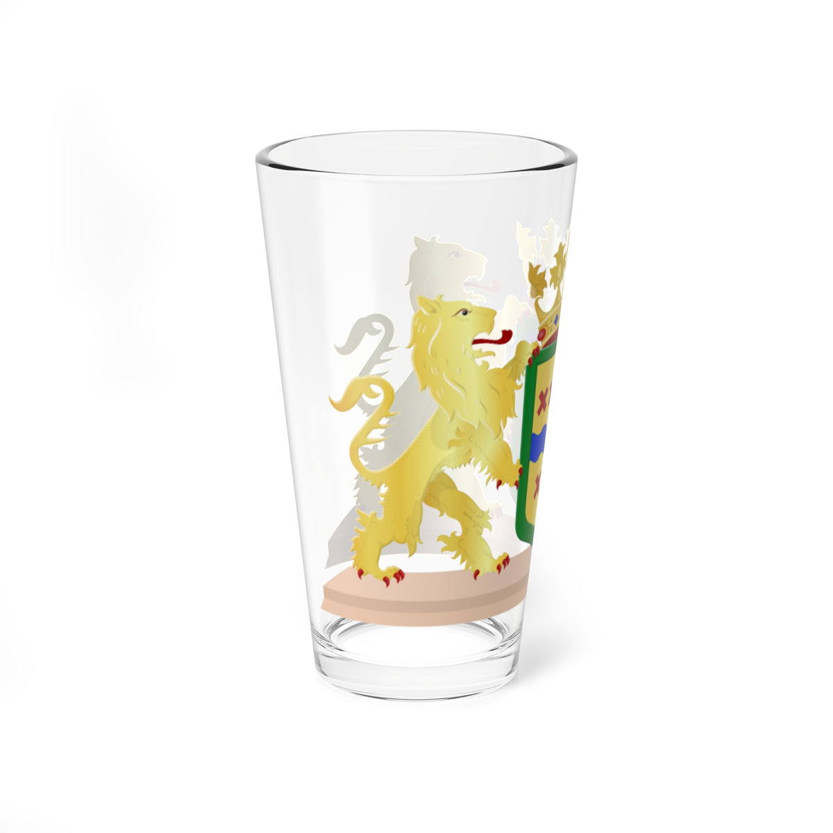 Hoeksche Waard wapen (Netherlands) (Coat of Arms) Pint Glass 16oz
