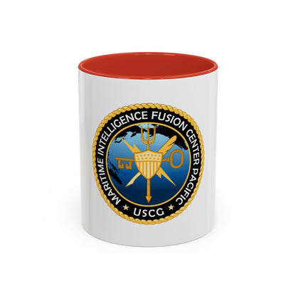 USCG MIFC PAC (U.S. Coast Guard) Accent Coffee Mug
