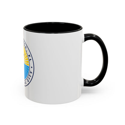 Seal of Fort Pierce Florida - Accent Coffee Mug