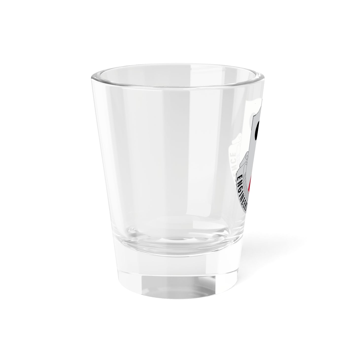 980 Engineer Battalion (U.S. Army) Shot Glass 1.5oz