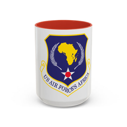 USAF Africa (U.S. Air Force) Accent Coffee Mug