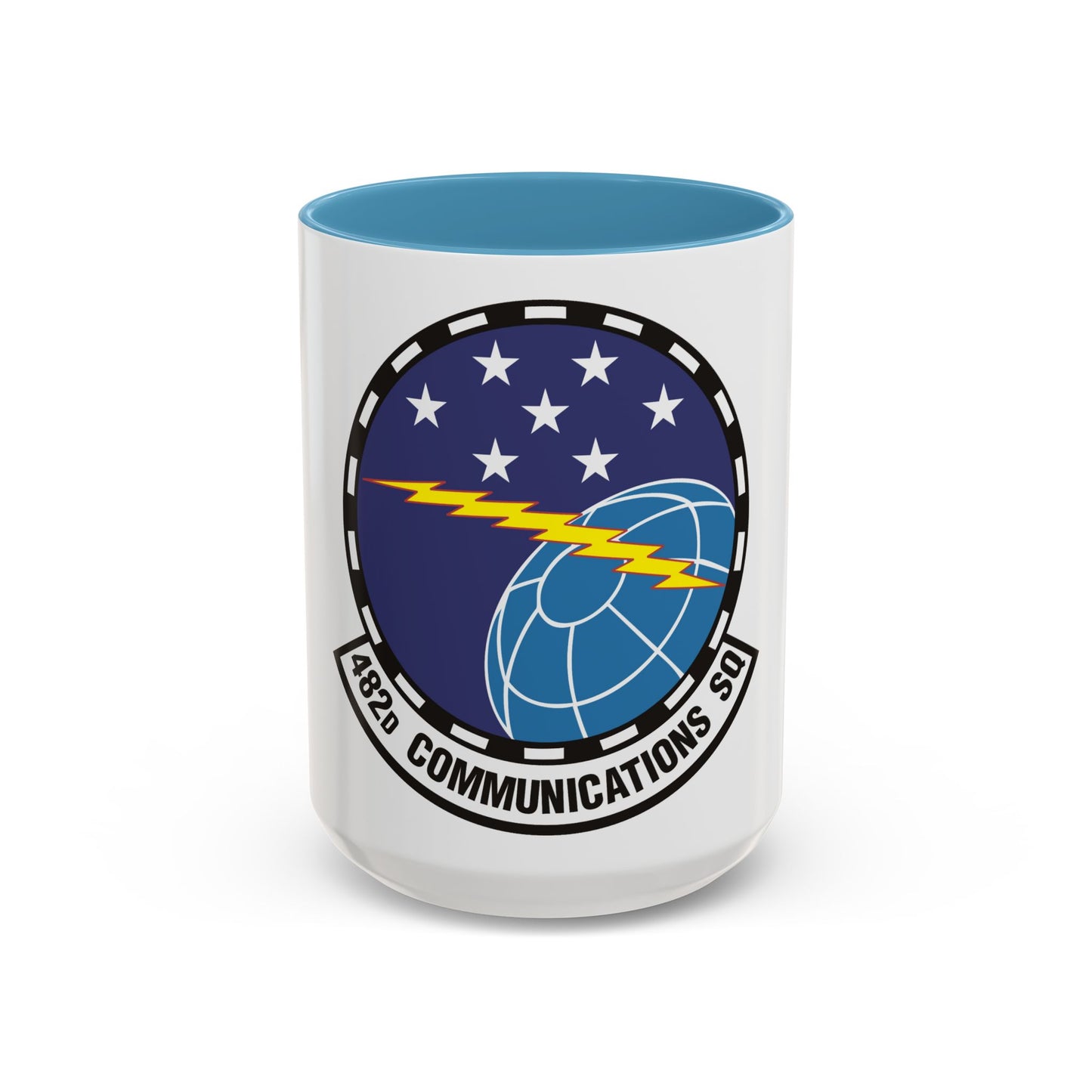 482d Communications Squadron (U.S. Air Force) Accent Coffee Mug