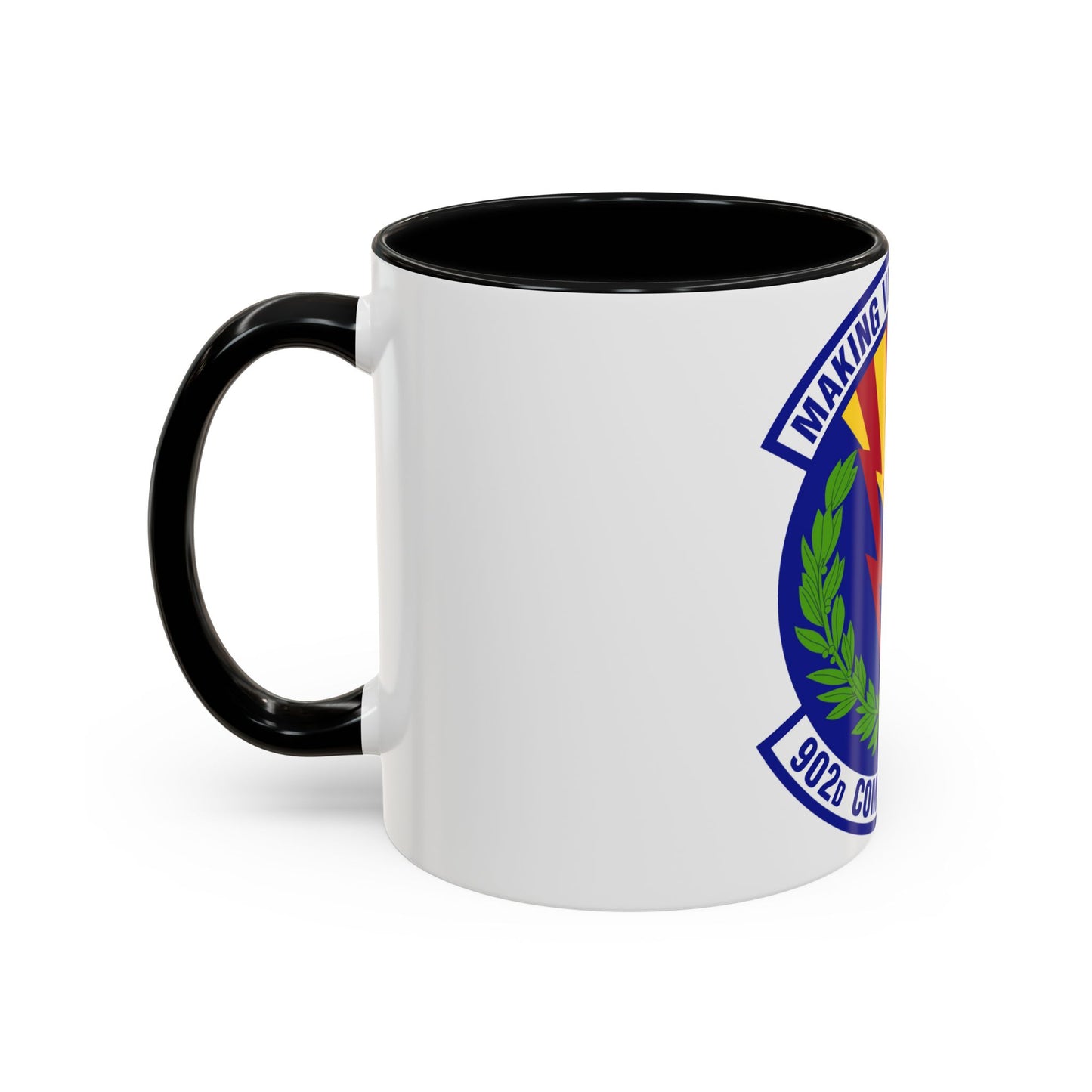 902d Comptroller Squadron (U.S. Air Force) Accent Coffee Mug