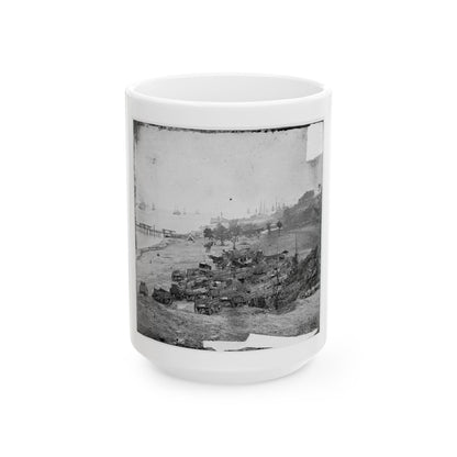 Yorktown, Va. Federal Wagon Park (U.S. Civil War) White Coffee Mug