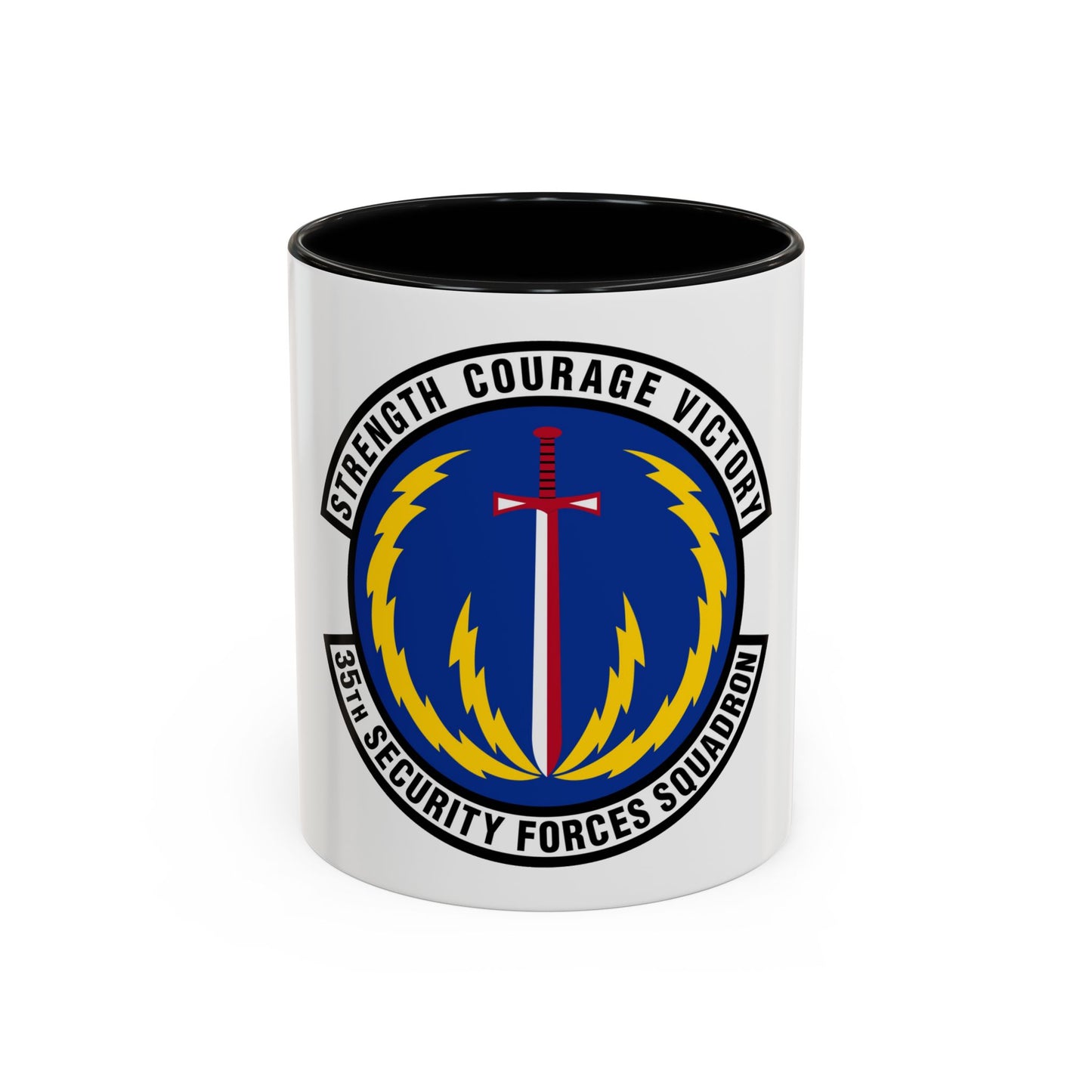 35 Security Forces Squadron PACAF (U.S. Air Force) Accent Coffee Mug