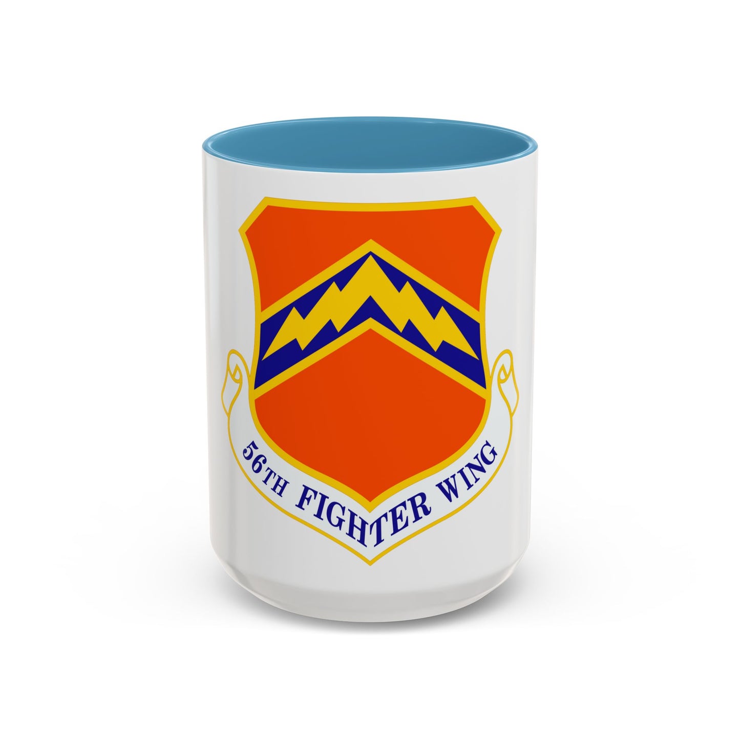56th Fighter Wing (U.S. Air Force) Accent Coffee Mug