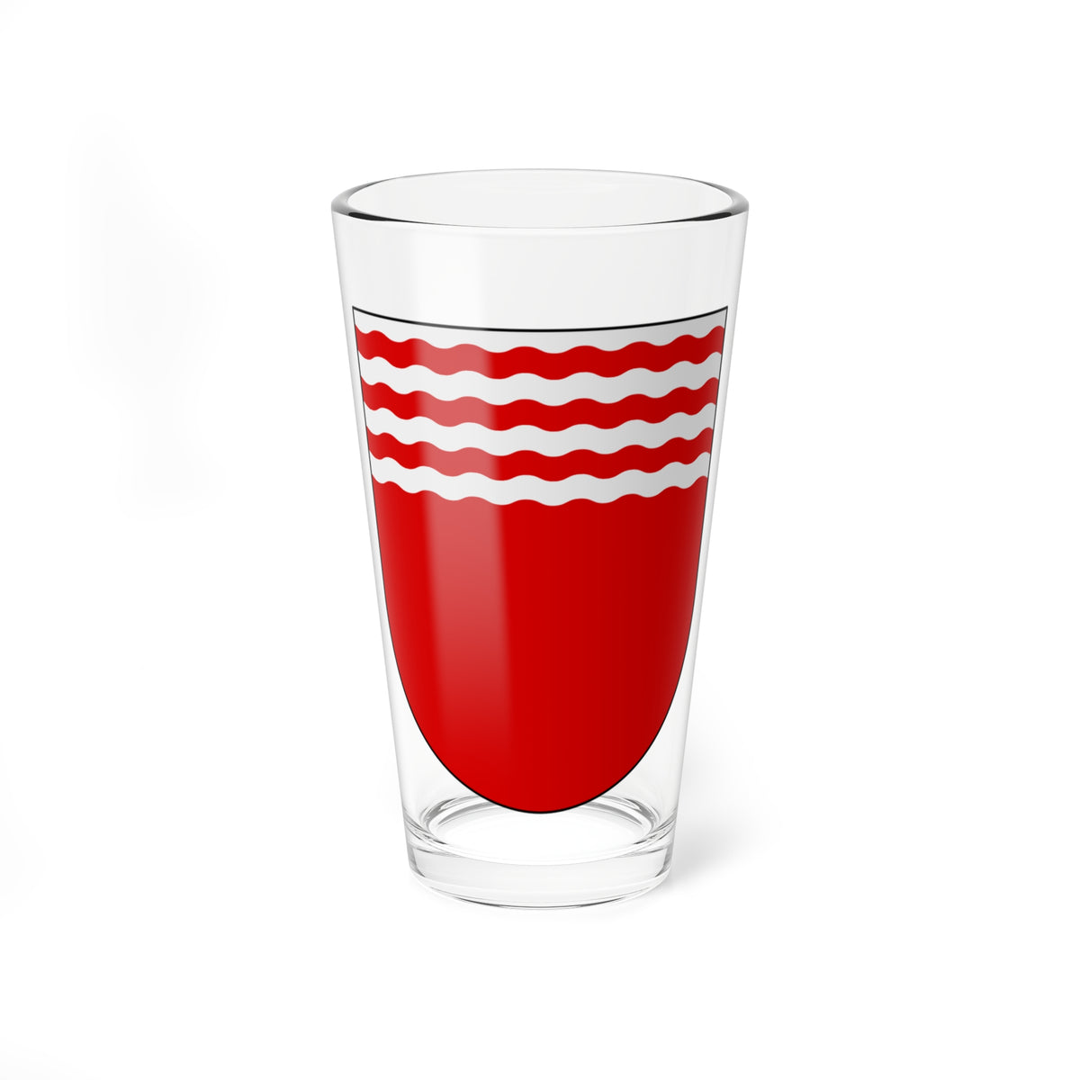 Folkuniversitetet vapen (Sweden) (Coat of Arms) Pint Glass 16oz